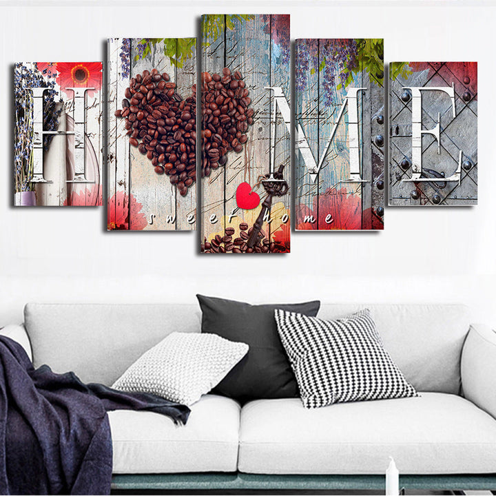 Home Sweet Home Decorative Wall Sign - A Touch of Warmth for Your Space