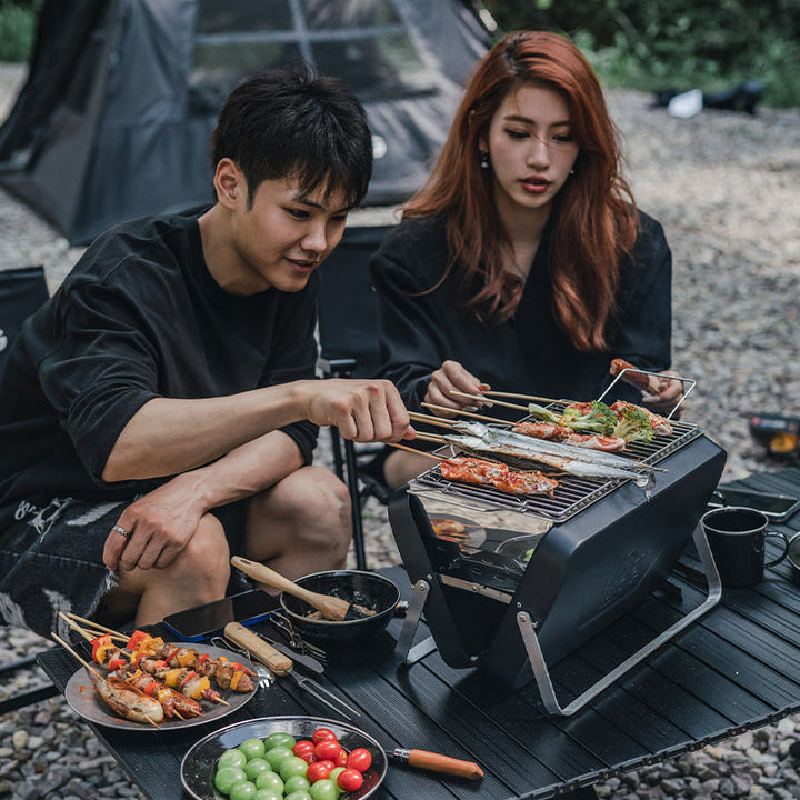 Why You Need the Outdoor Barbecue Grill Household Small Folding