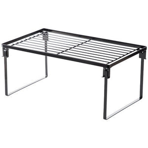 Maximize Your Space with the Stackable Iron Kitchen Appliance Storage Rack